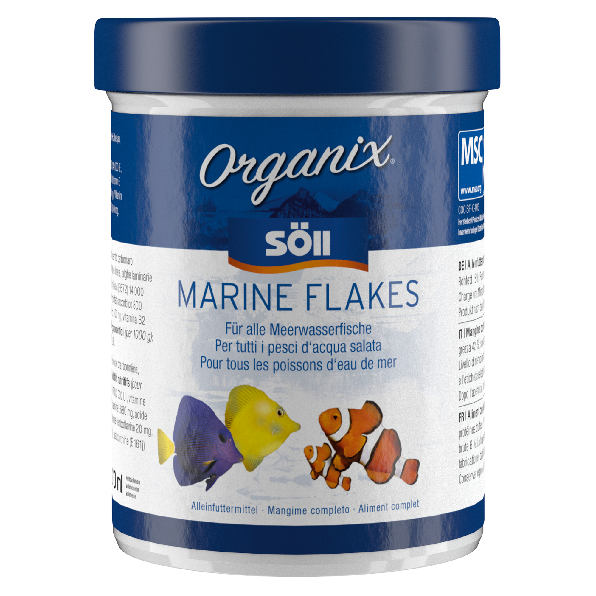 Organix Marine Flakes 270 ml + product picture