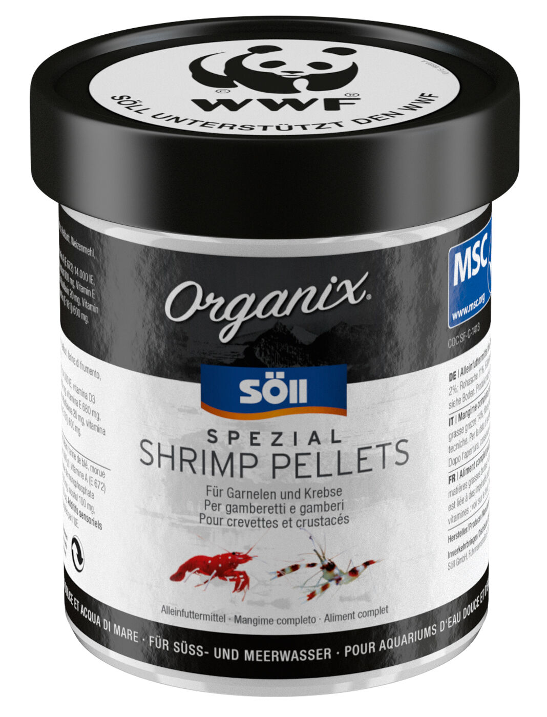 Organix Spezial Shrimp Pellets 130 ml + product picture