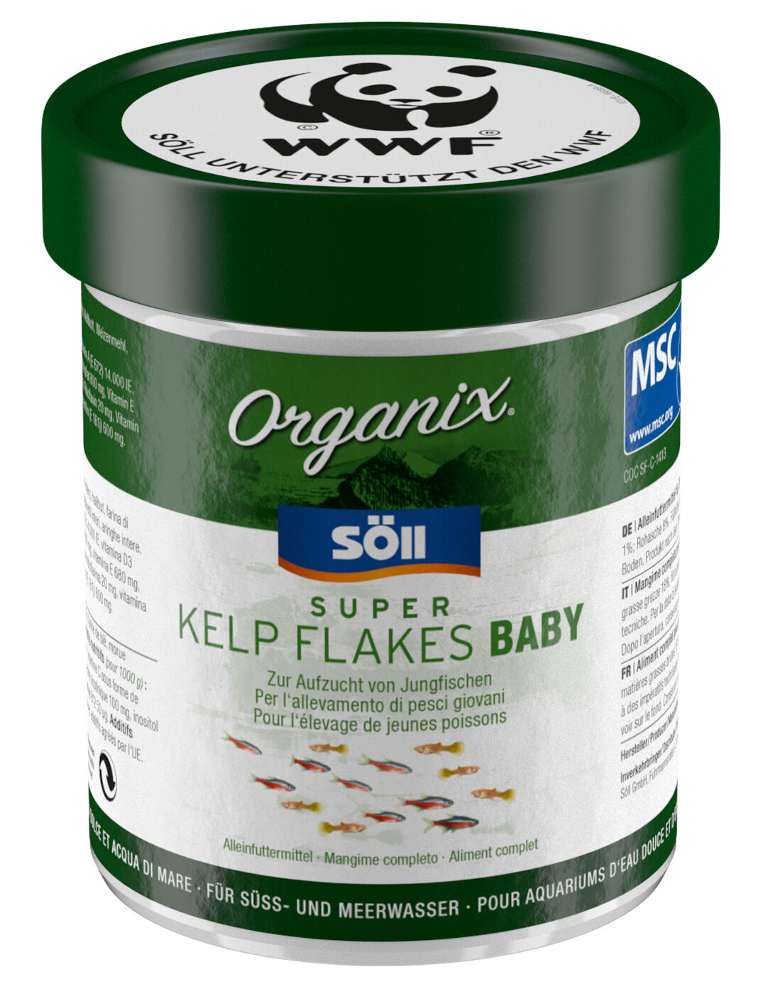 Organix Kelp Flakes Baby 130 ml + product picture