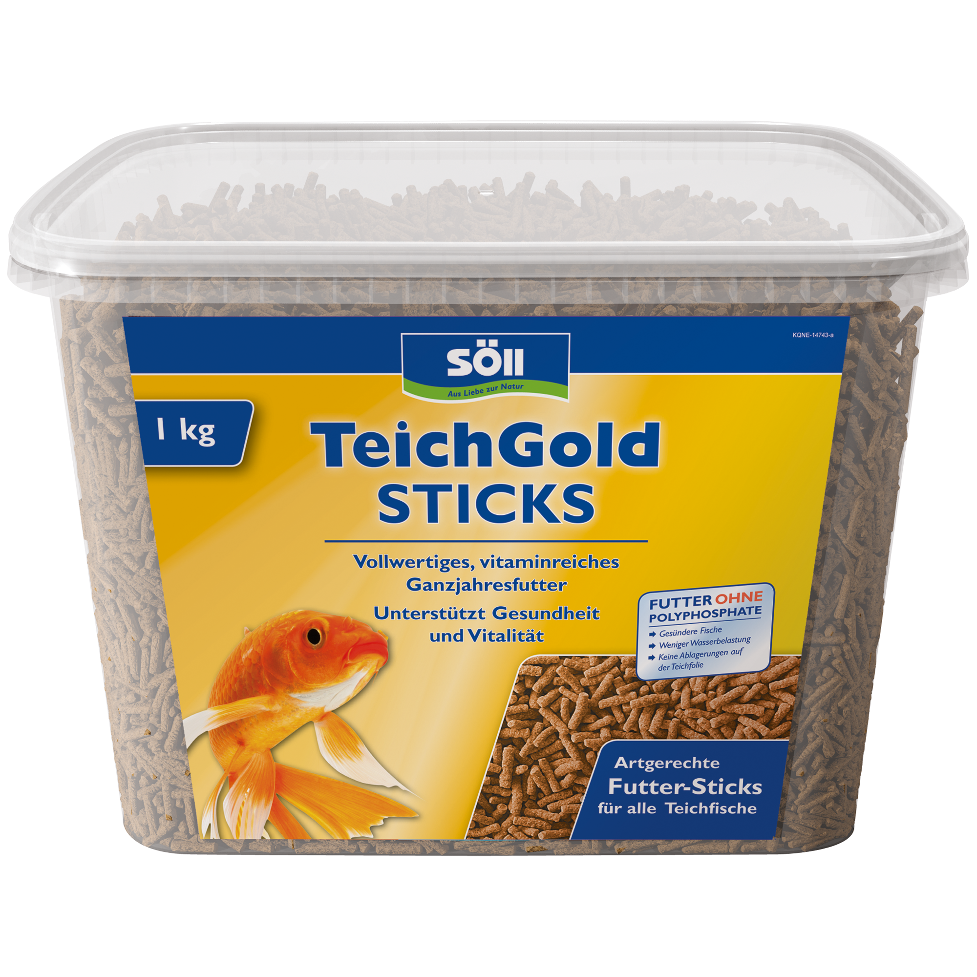 TEICH-GOLD Futter-Sticks 940 g + product picture