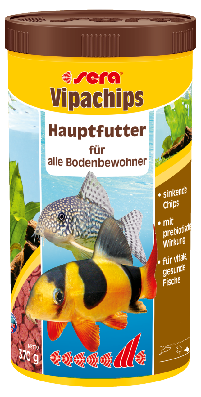 Fischfutter Vipachips 370 g + product picture