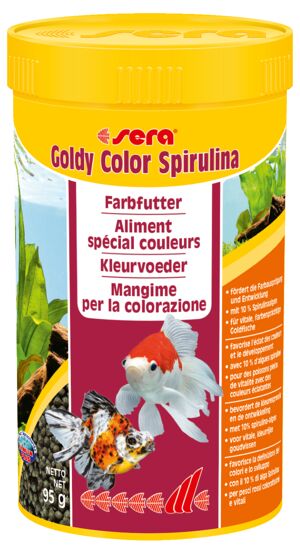 Fischfutter Goldy Color Spirulina 0,095 kg