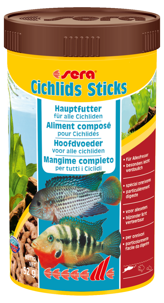 Fischfutter Cichlids Sticks Hauptfutter 250 ml + product picture