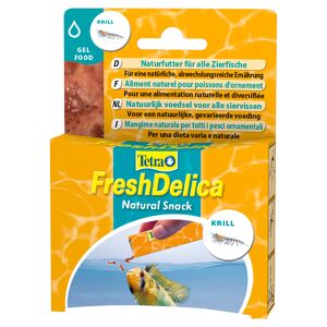 Fischfutter "Fresh Delica" 48 g Natural Snack Krill