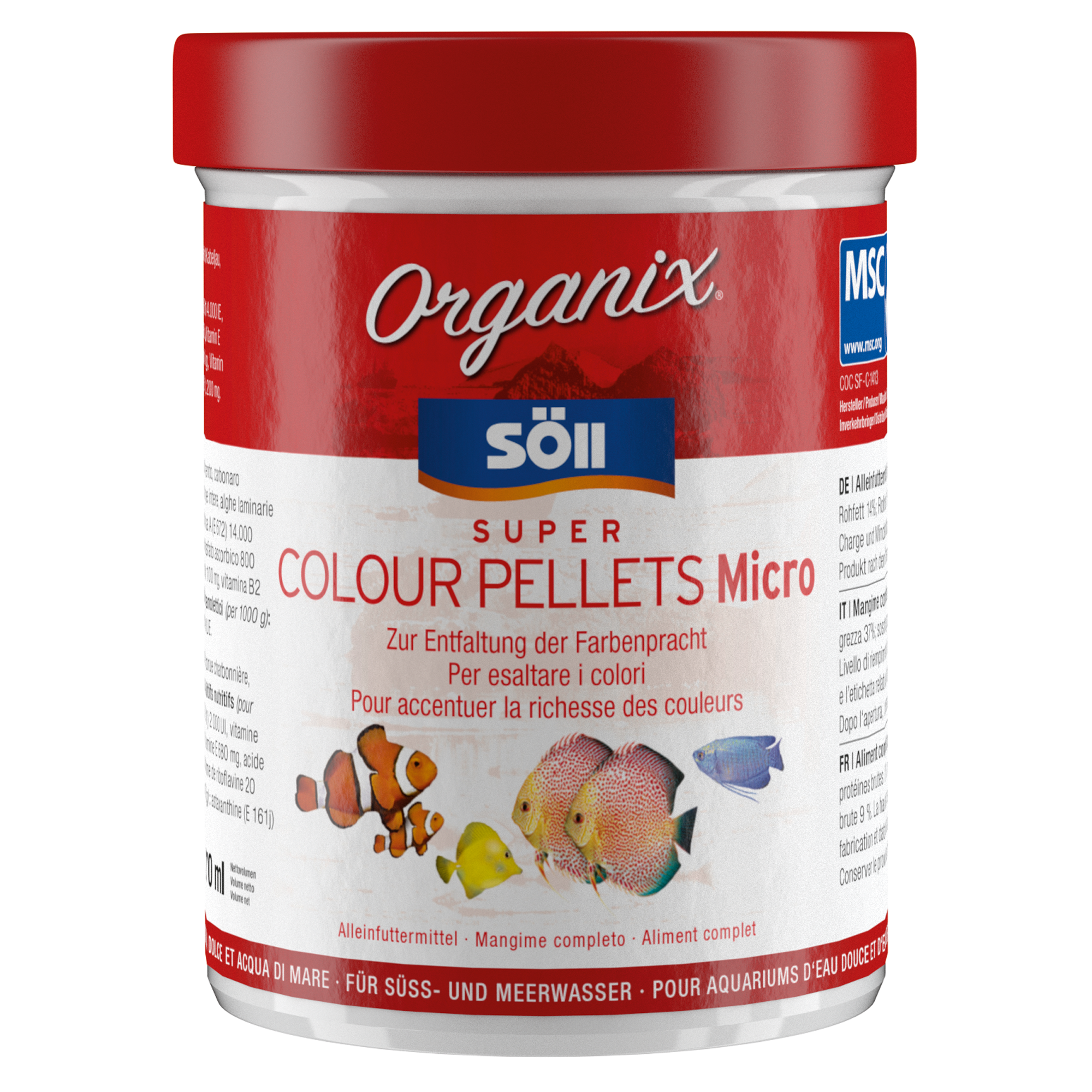 Organix Super Colour Pellets Micro 270 ml + product picture