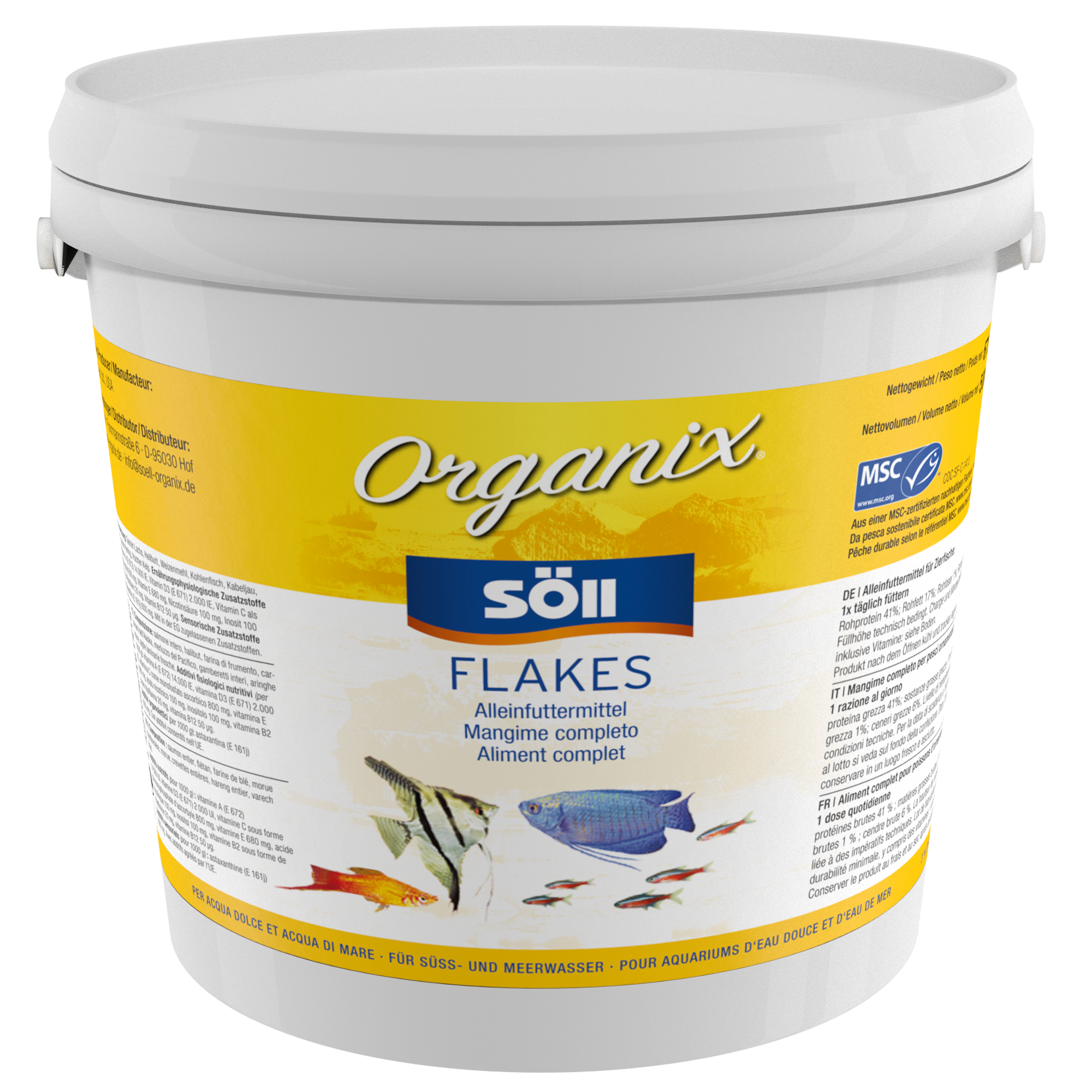 Organix Flakes 5 l + product picture