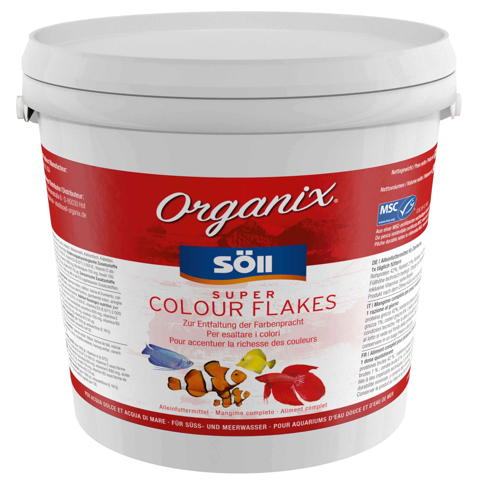 Organix Super Colour Flakes 5 l + product picture