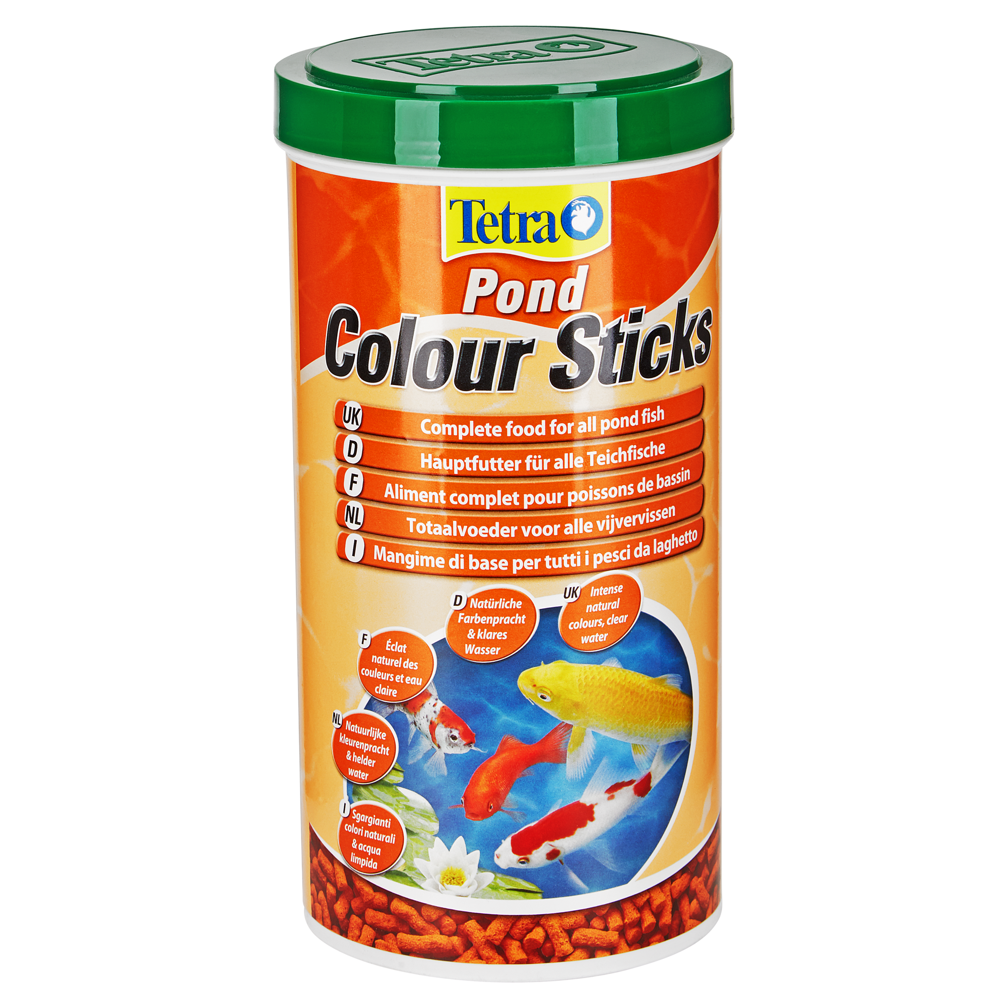 Fischfutter "Pond" Colour Sticks 220 g + product picture