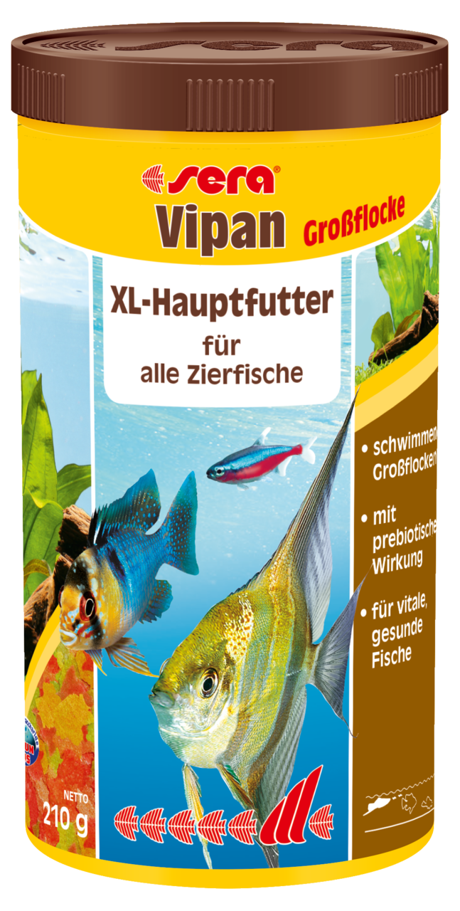Fischfutter Vipan Großflocken 210 g + product picture