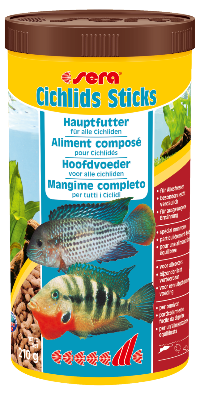 Fischfutter Cichlids Sticks Hauptfutter 1000 ml + product picture