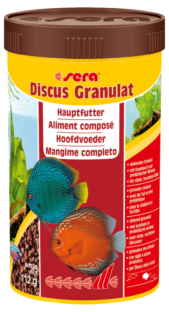 Fischfutter Discus Granulat 112 g + product picture