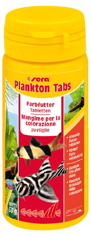 Fischfutter Plankton Tabs Futtertabletten 0,033 kg