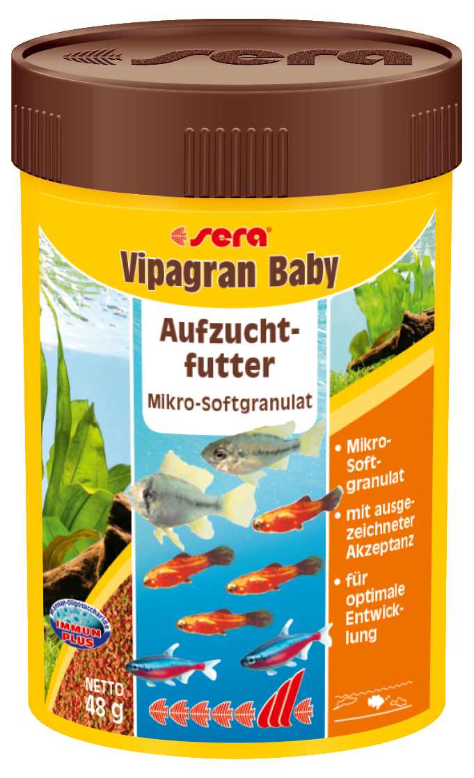 Fischfutter Vipagran Baby Hauptfutter 48 g + product picture