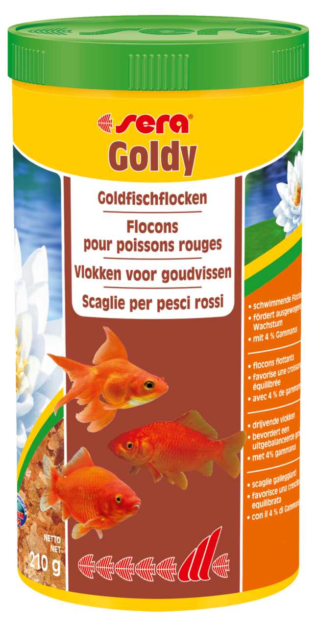 Fischfutter Goldy Goldfischflocken 210 g + product picture