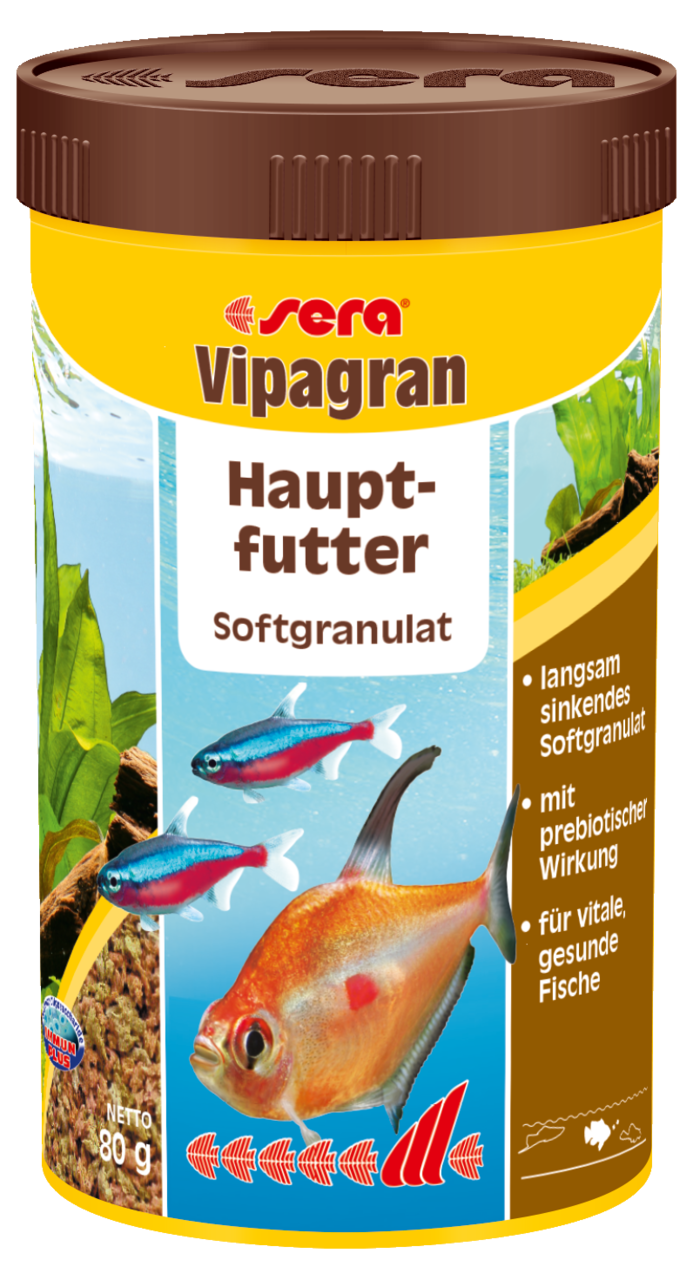 Fischfutter Vipagran Softgranulat 80 g + product picture