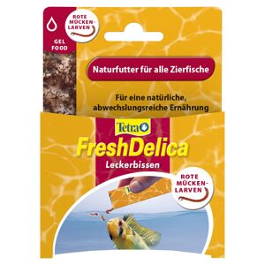 Fischfutter "Fresh Delica" 48 g Leckerbissen Rote Mückenlarven