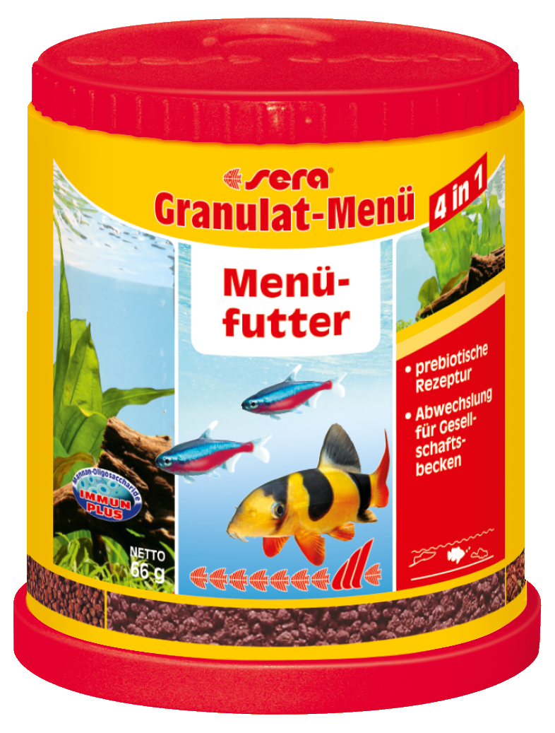 Fischfutter Granulatmenü 4in1 0,066 kg + product picture
