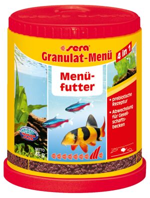 Fischfutter Granulatmenü 4in1 0,066 kg
