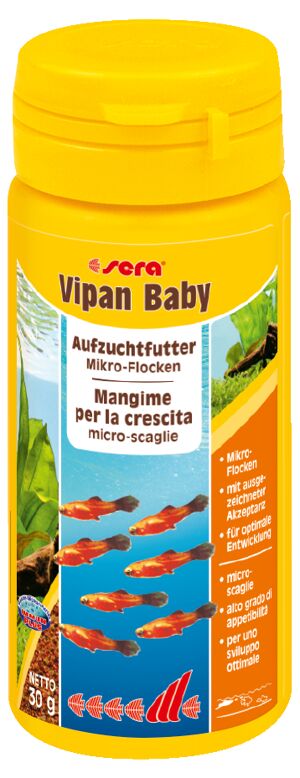 Fischfutter Vipan Baby Aufzuchtfutter 30 g