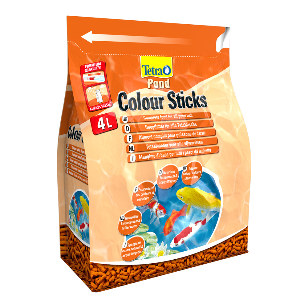 Fischfutter "Pond" Colour Sticks 750 g + product picture