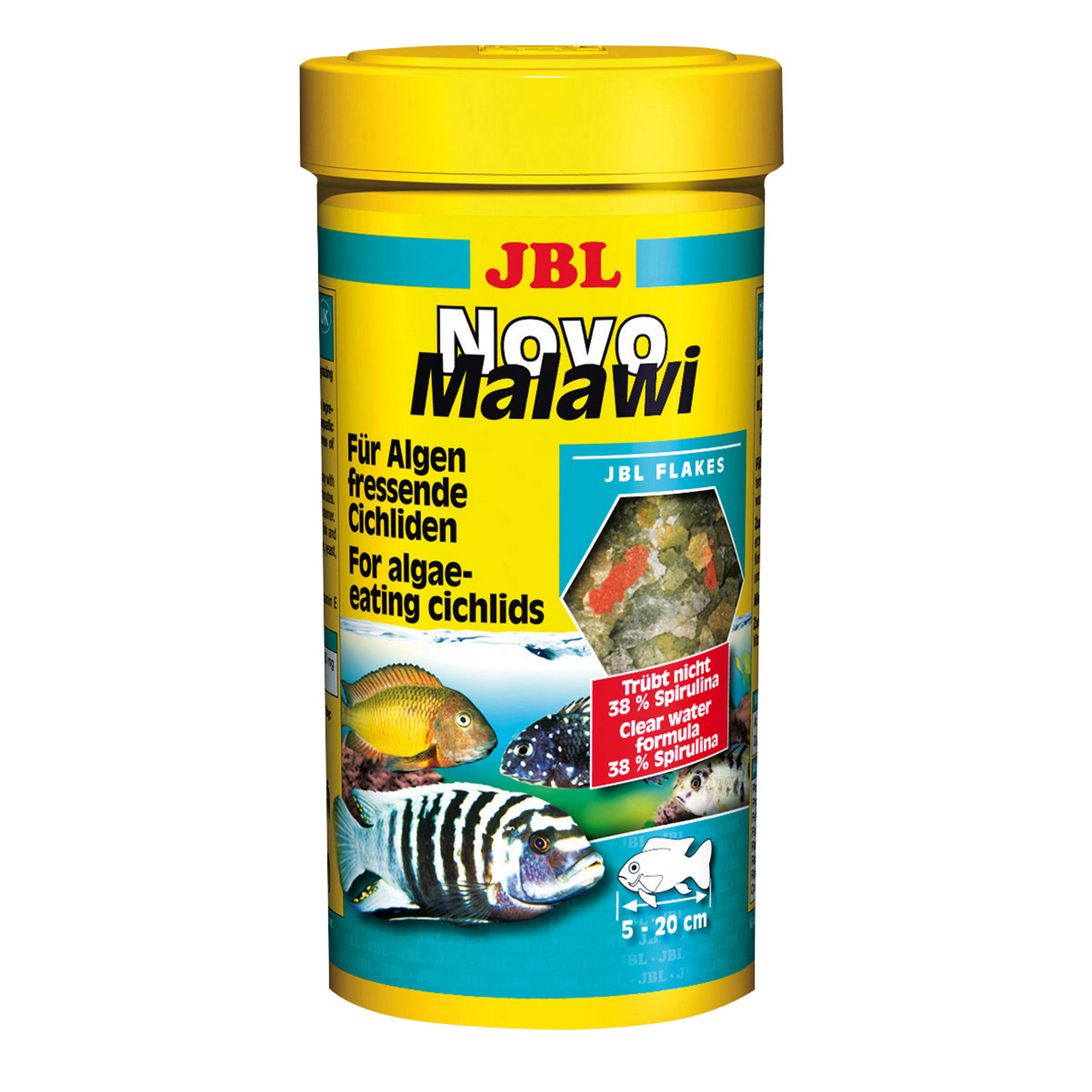 Novo Malawi für Algen fressende Cichliden 250 ml + product picture