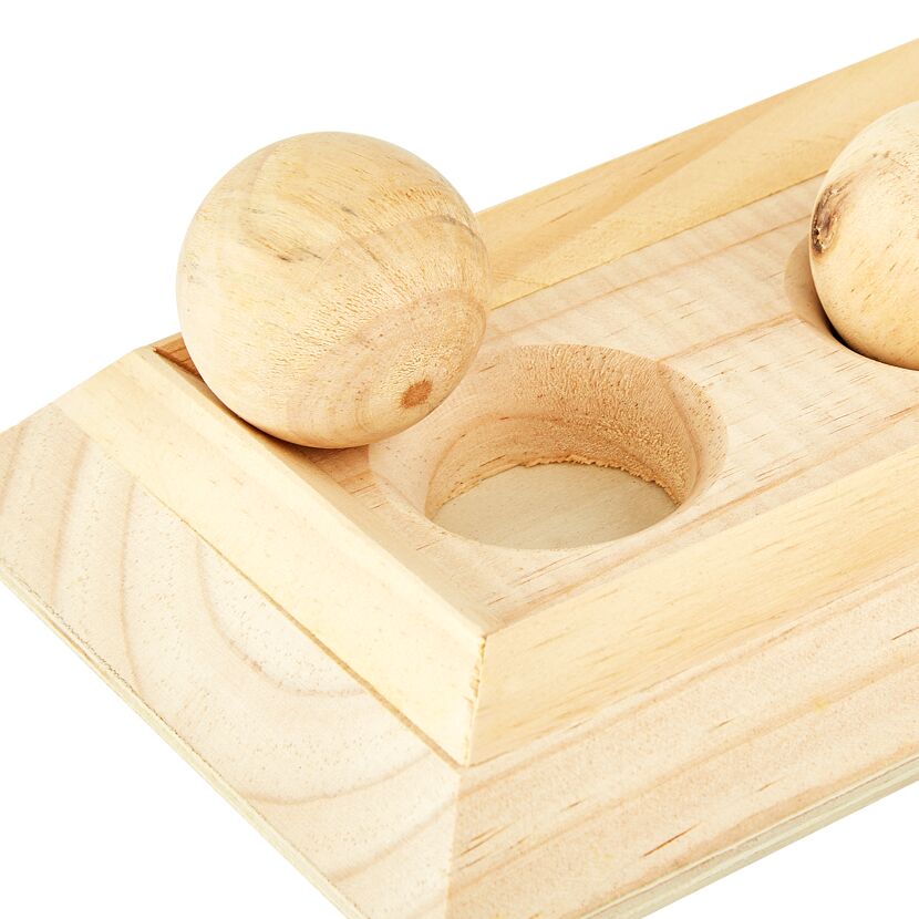 Hunde-Intelligenzspielzeug aus Holz