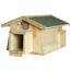 Igelhaus aus Holz