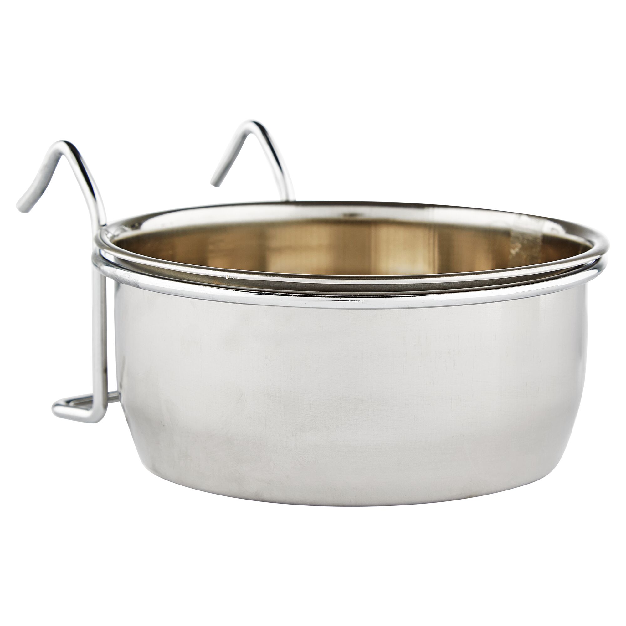 Metallnapf mit Befestigungshaken