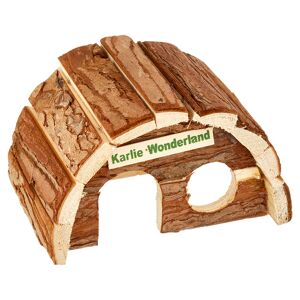 Nagerhaus "Wonderland" Holz braun 9,5 x 15 x 9 cm