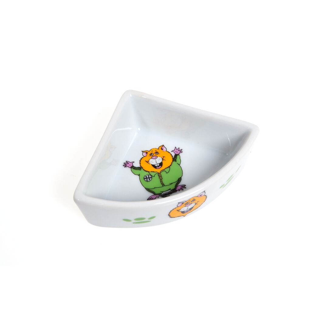 Ecknapf mit Hamstermotiv