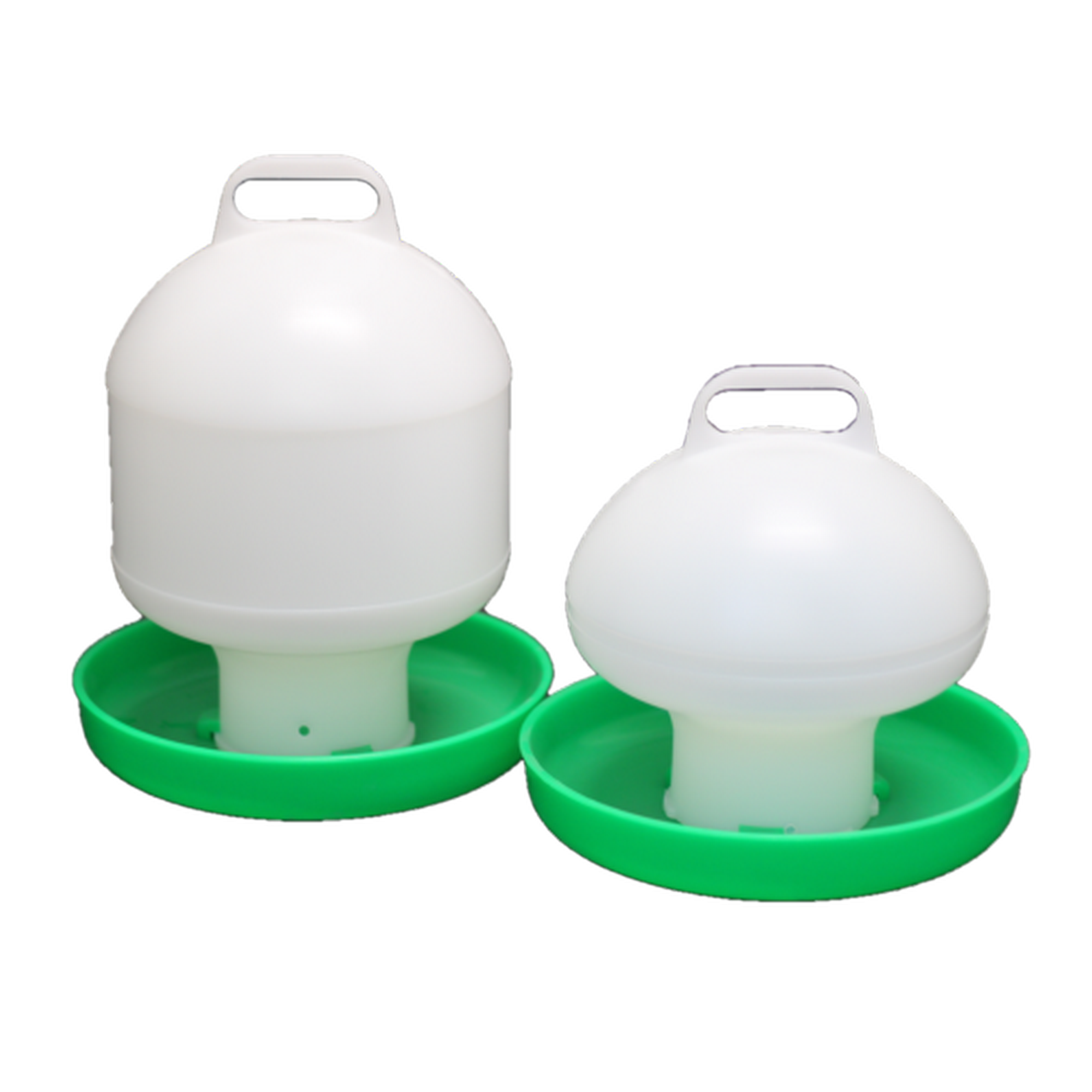 Kugeltränke mit Griff weiß/grün 2,5 l + product picture