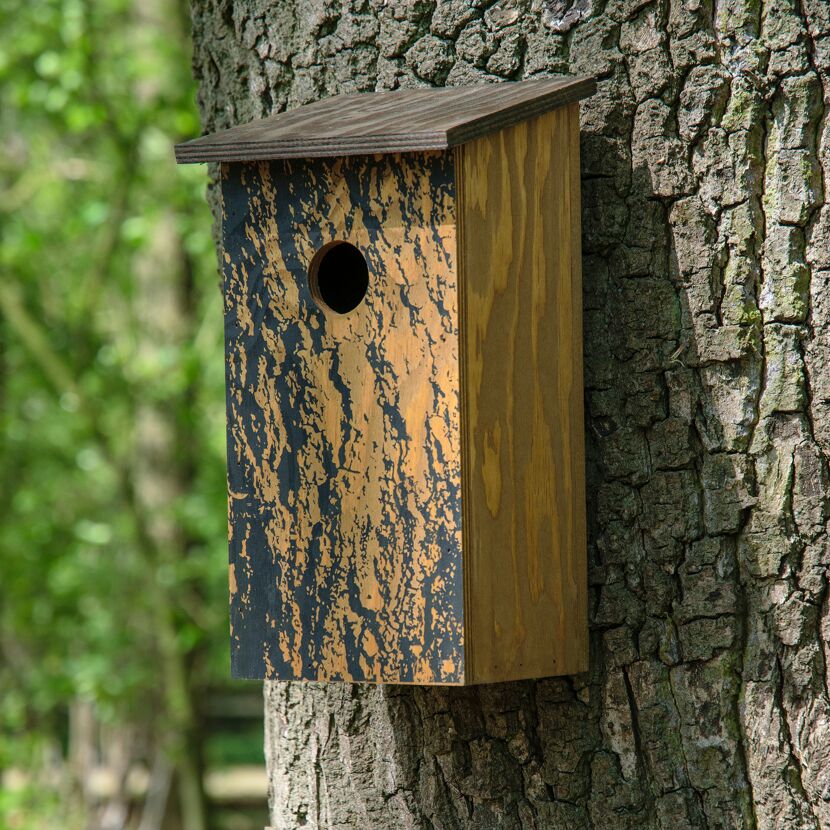 Nistkasten Holz rot 15,5 x 30 x 14,5 cm