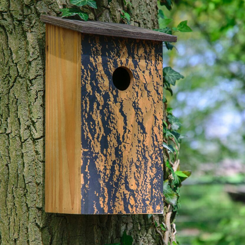 Nistkasten Holz rot 15,5 x 30 x 14,5 cm