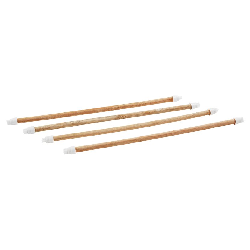 Sitzstangen "Fimbo" Holz 35 cm 4 Stück