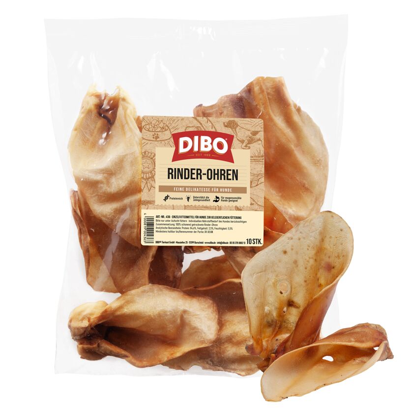 Rinder-Ohren 10 Stück