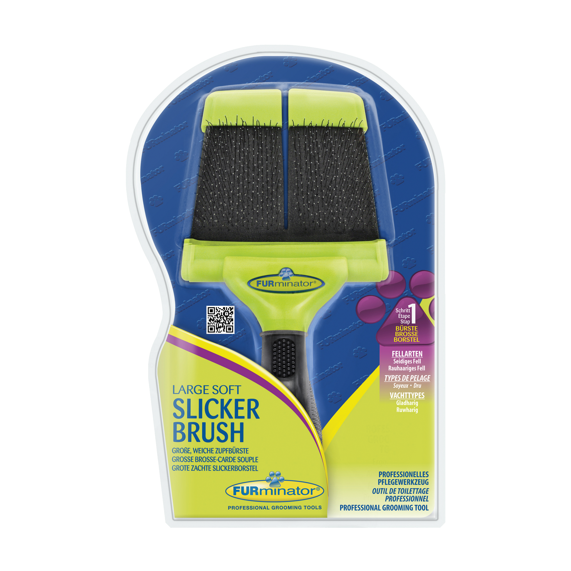 Furminator Soft Slicker Brush Large + product picture