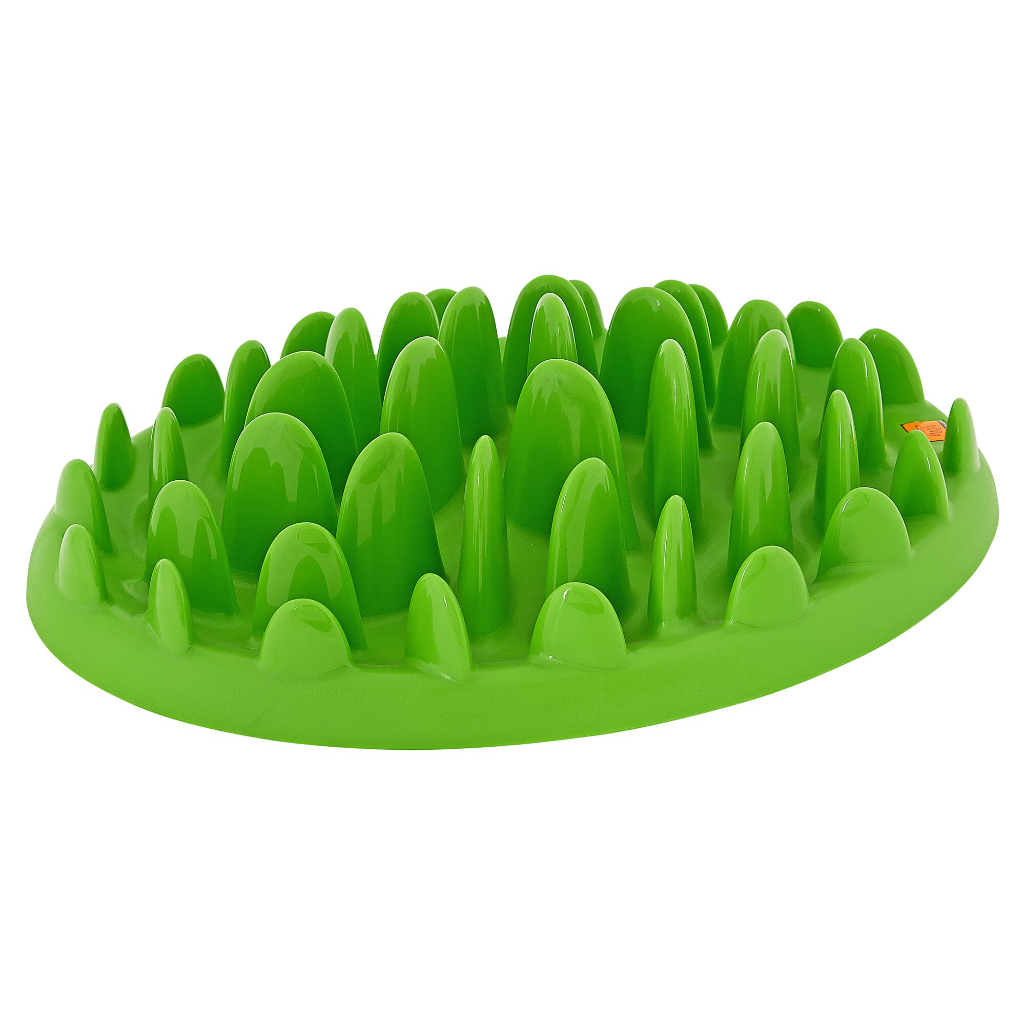 Grüner, interaktiver Hundenapf aus Hartplastik