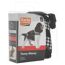 Hundegeschirr "Teeny Weeny" schwarz/weiß Gr. XS/S 33 - 43 cm