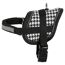 Hundegeschirr "Teeny Weeny" schwarz/weiß Gr. XS/S 33 - 43 cm