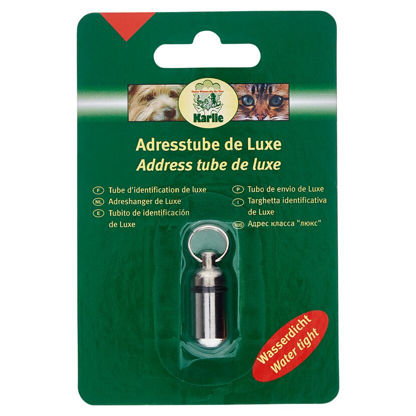 Karlie Adressröhrchen de Luxe wasserdicht