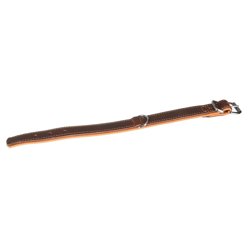 Braunes Hundehalsband Rondo
