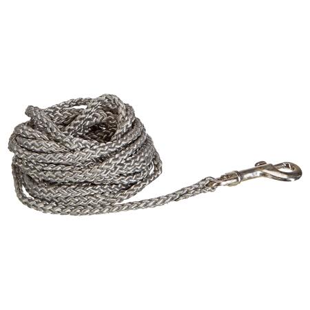 2. Bild von Hundeführleine Nylon grau Gr. S 5 m