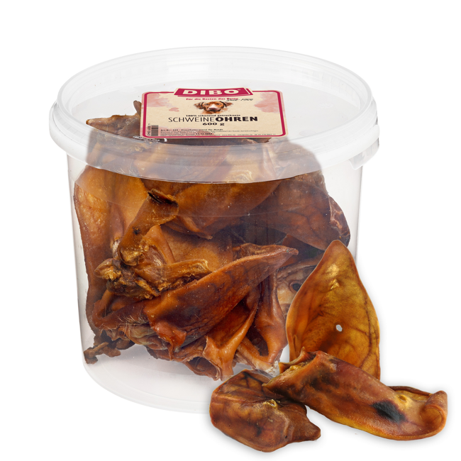 Bild von Schweineohren im Eimer 600 g