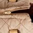 Hunde-Transporttasche "Jayden" Polyester/Schaumstoff beige 28 x 21 x 50 cm
