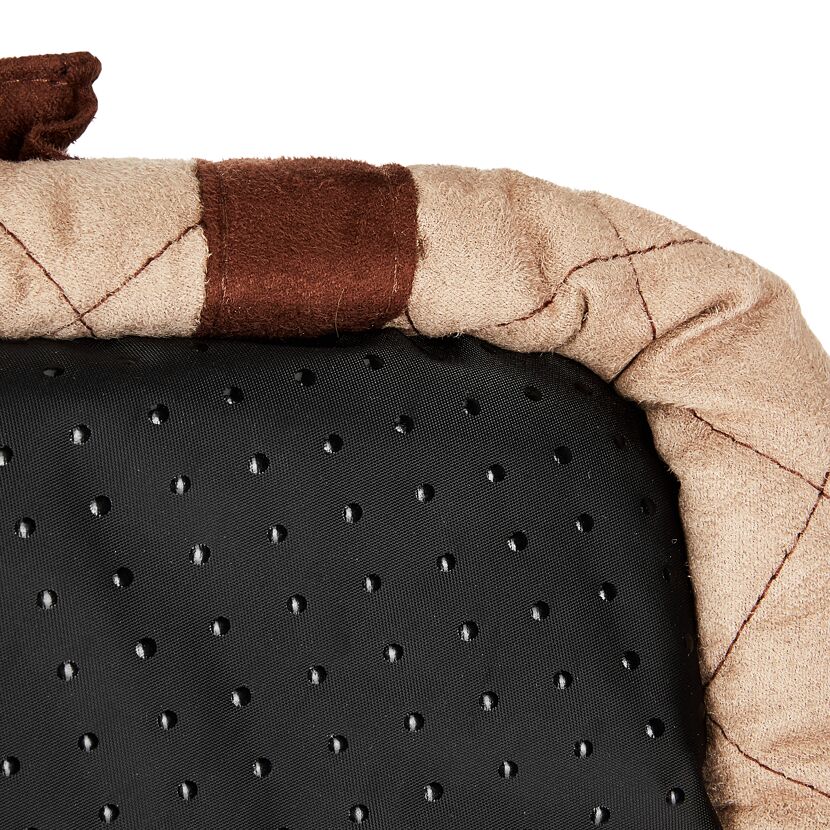 Hunde-Transporttasche "Jayden" Polyester/Schaumstoff beige 28 x 21 x 50 cm