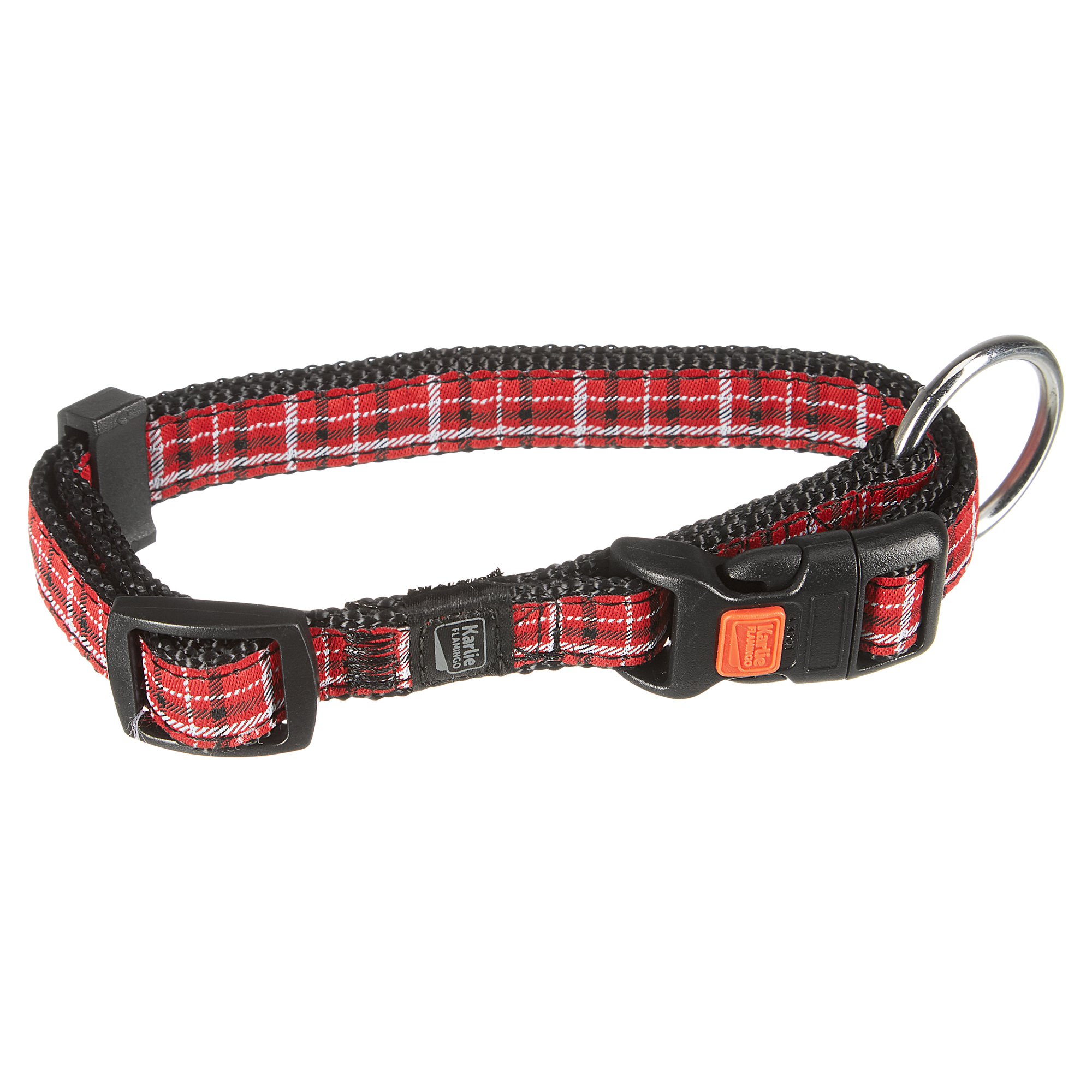 Hundehalsband "Tartan" 30 - 45 x 1,5 cm Gr. S + product picture