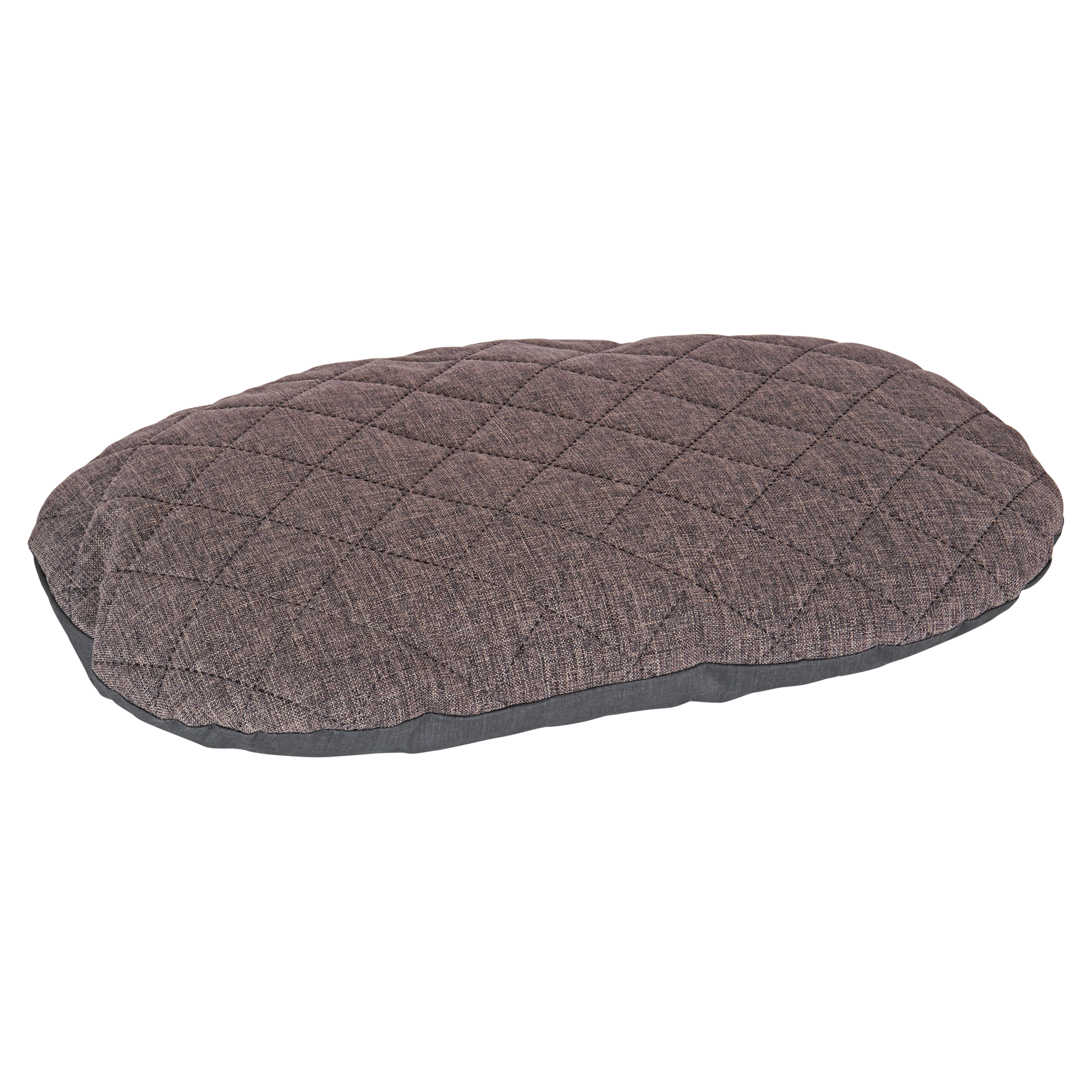 Hundekissen "Mano" oval Polyester/Baumwolle grau 50 cm + product picture