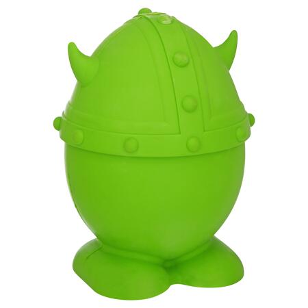 2. Bild von Hundespielzeug Gummiwikinger grün 12 cm