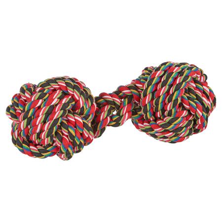 2. Bild von Hundespielzeug Hantel Baumwolle XXL