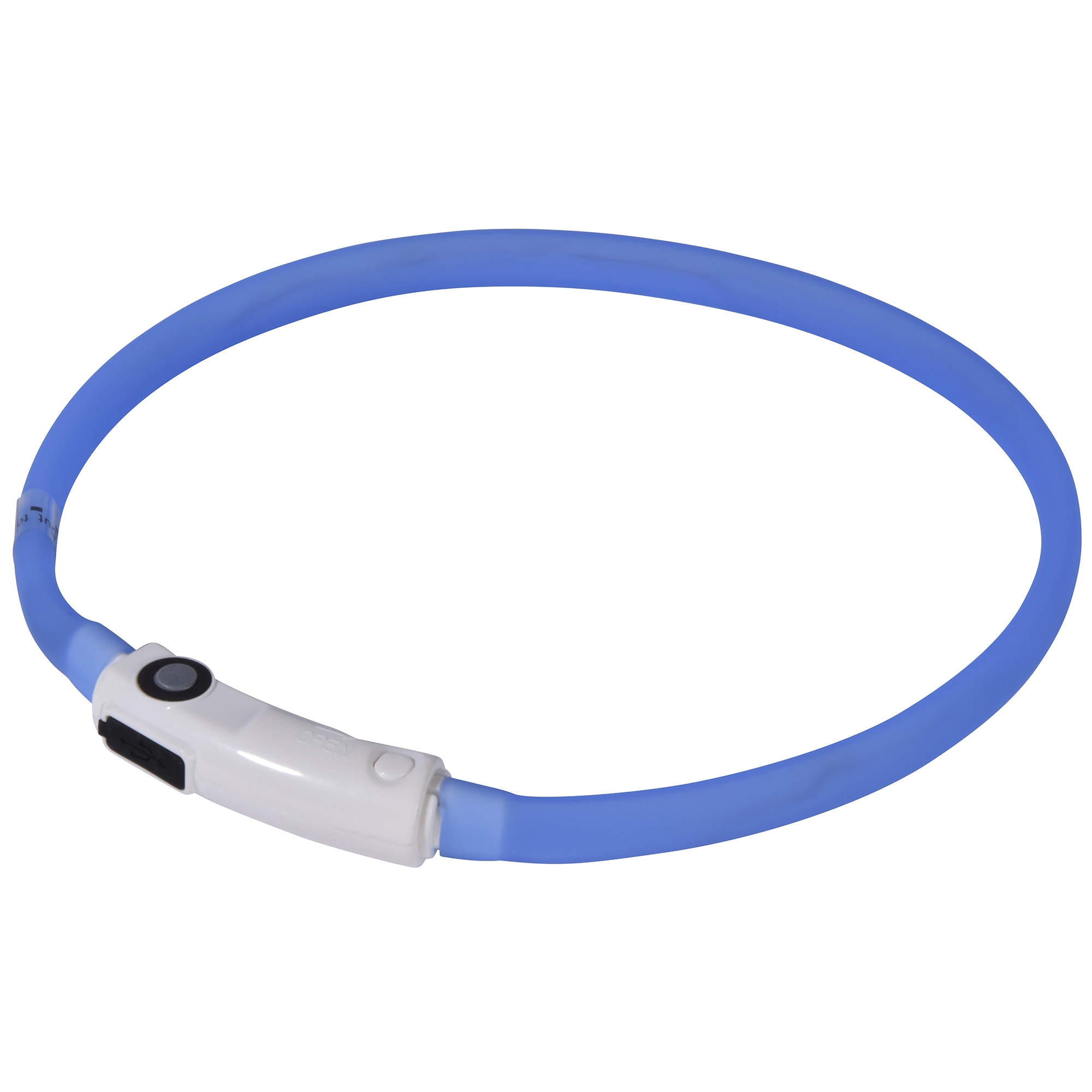 LED-Silikonring blau 71 cm + product picture